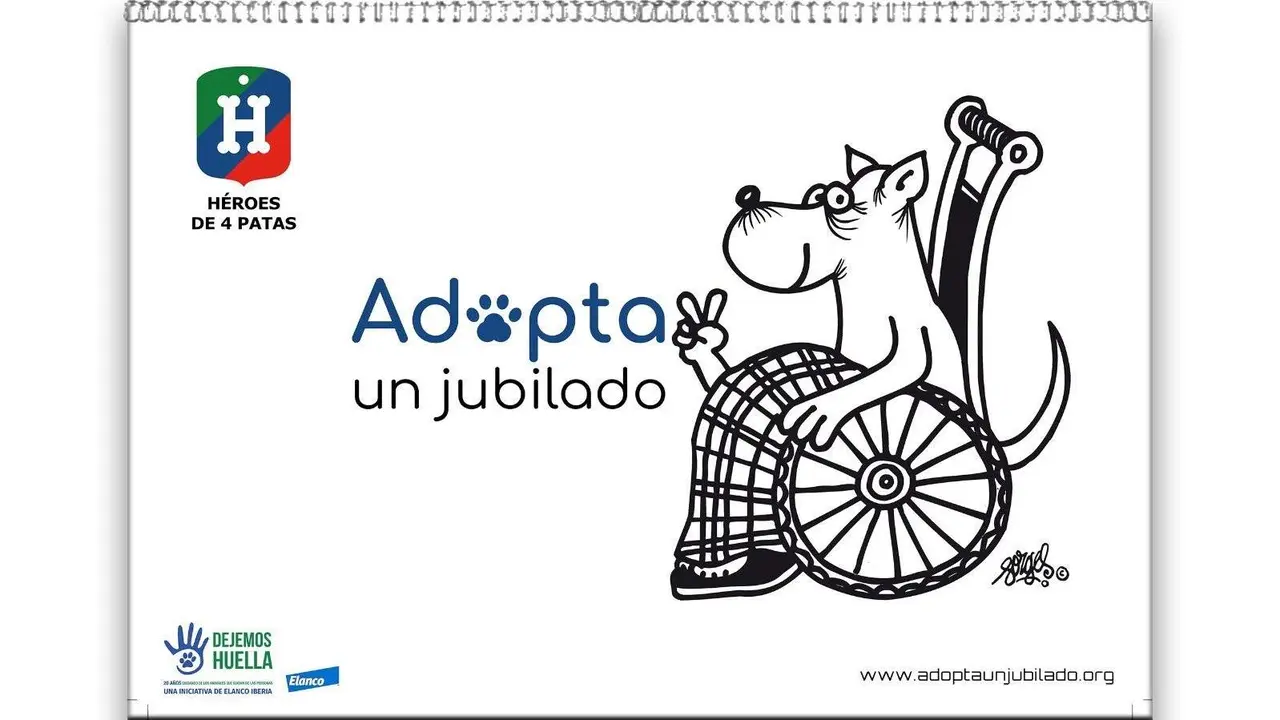 Calendario de H&eacute;roes de 4 Patas