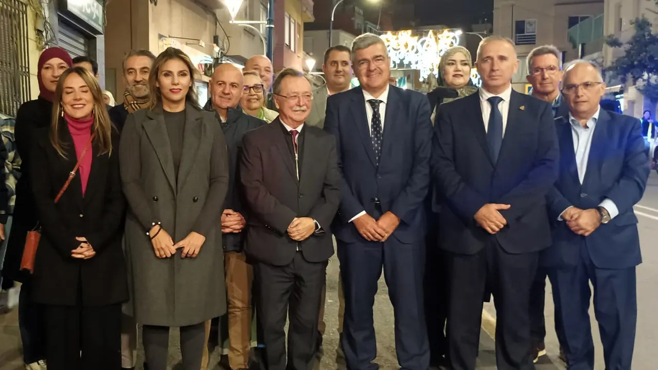 Encendido del alumbrado de Navidad en Had&uacute;