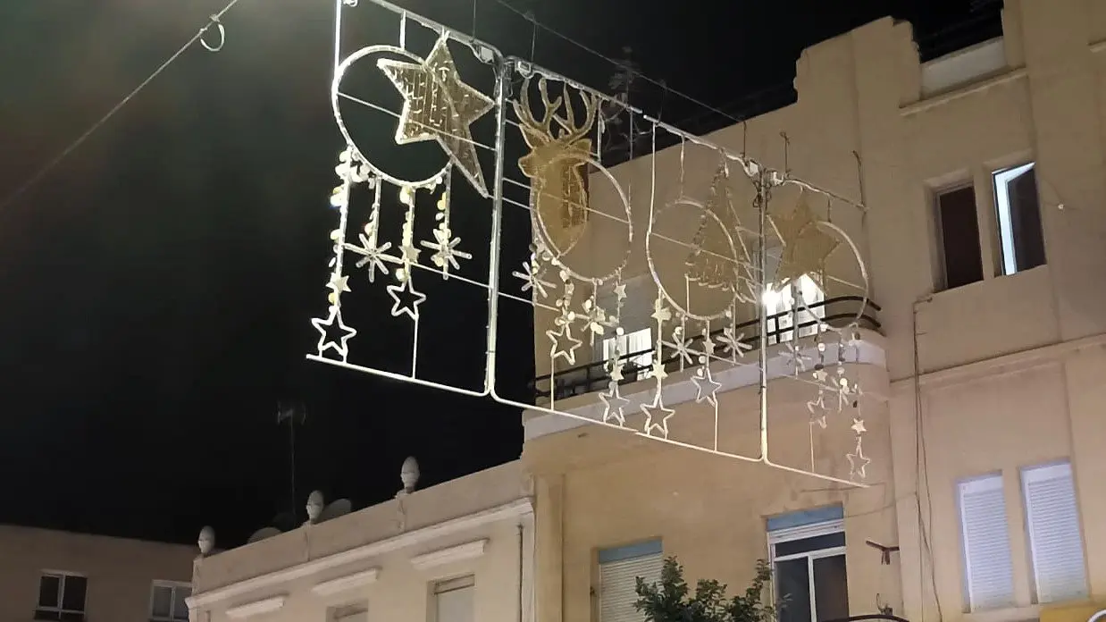 Encendido del alumbrado de Navidad en Had&uacute;