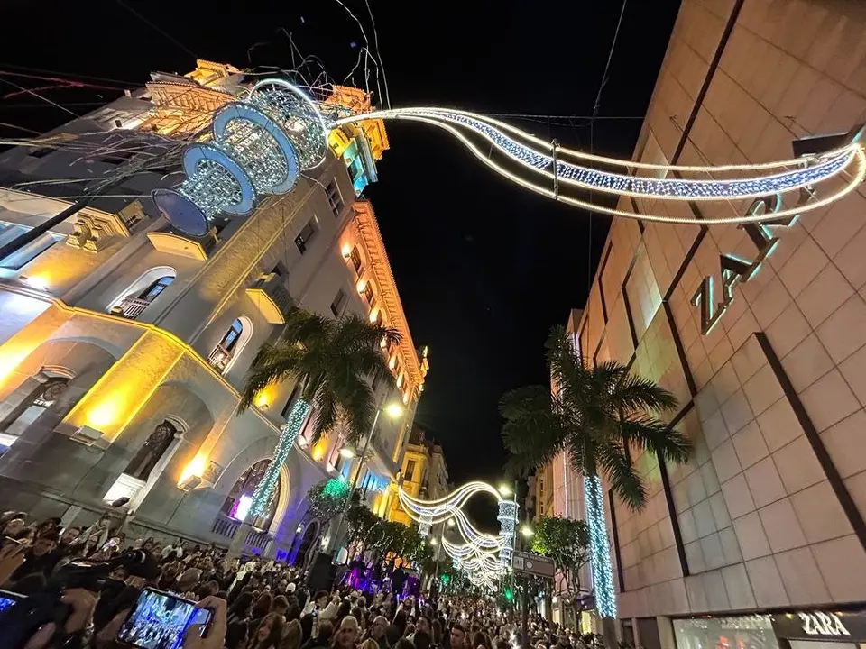 Encendido del alumbrado de Navidad