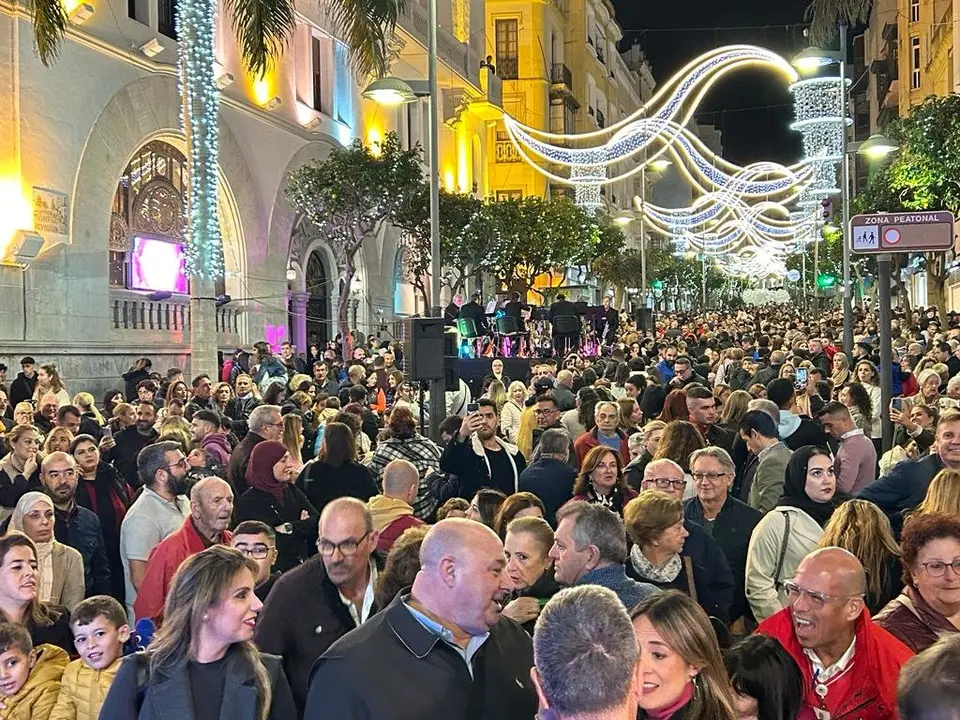 Encendido del alumbrado de Navidad
