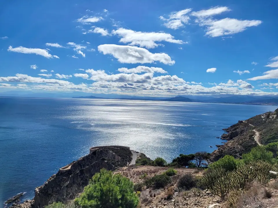 Ceuta cielo despejado/ M.Zapico