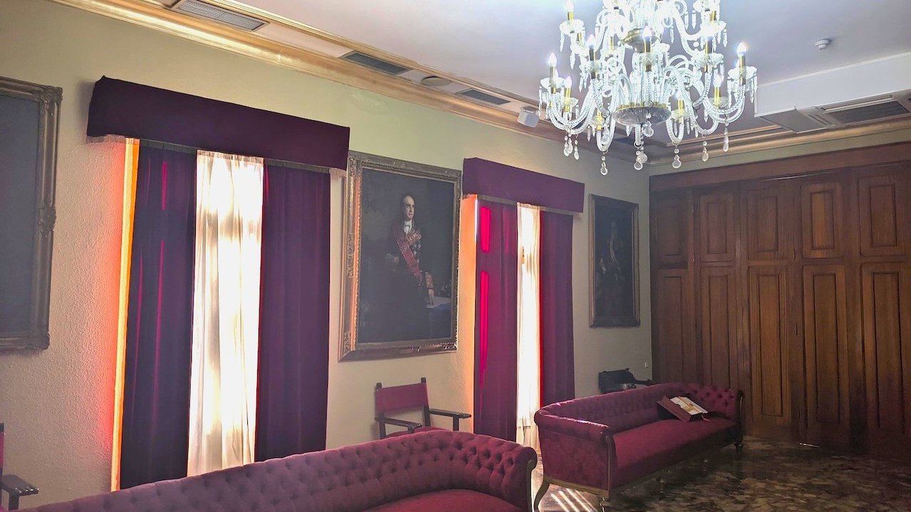 Una obra 'perdida' del Prado, en el Salón del Trono de la Comandancia General de Ceuta