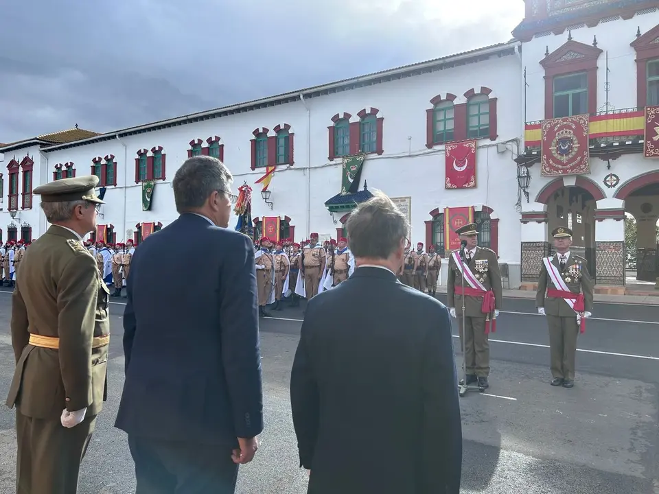Infanter&iacute;a rinde homenaje a la Virgen de la Inmaculada, su patrona