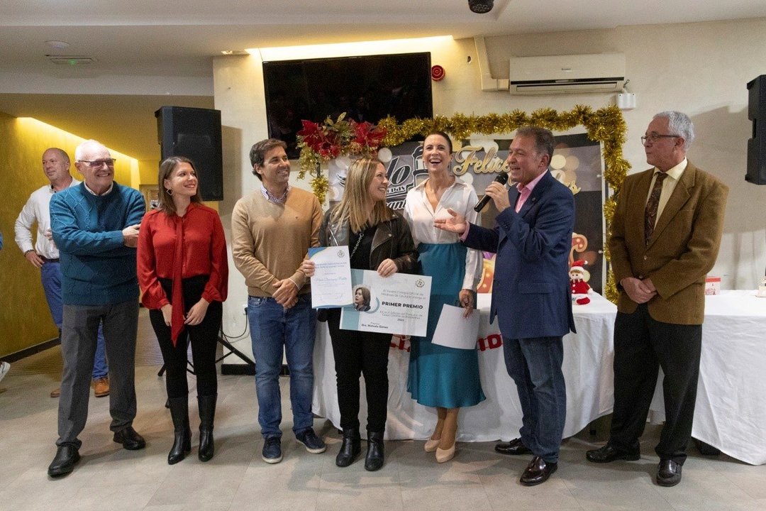 Entrega de premio del VI certamen ‘Manuela Gómez’ del Colegio de Médicos de Ceuta (Cedida)