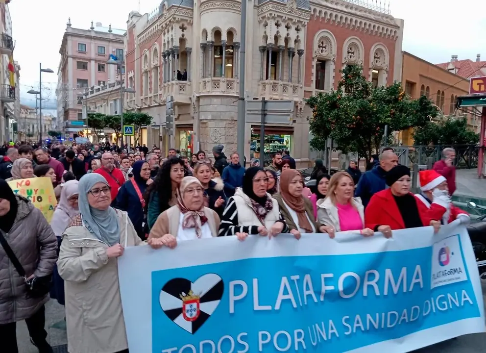 Manifestaci&oacute;n &laquo;Todos por una sanidad digna&raquo;./ Archivo