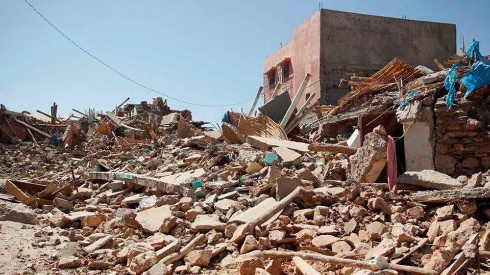 Imágenes de la devastación ocasionada por el terremoto que sacudió el país vecino el pasado septiembre