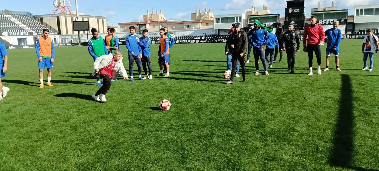 Jornada de puertas abiertas de la AD Ceuta