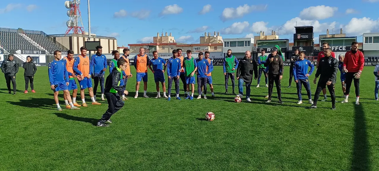 Jornada de puertas abiertas de la AD Ceuta