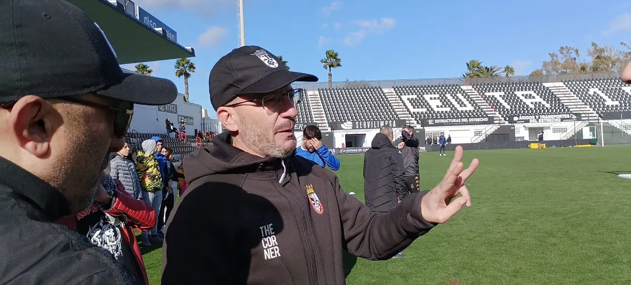 Jornada de puertas abiertas de la AD Ceuta JJ Romero