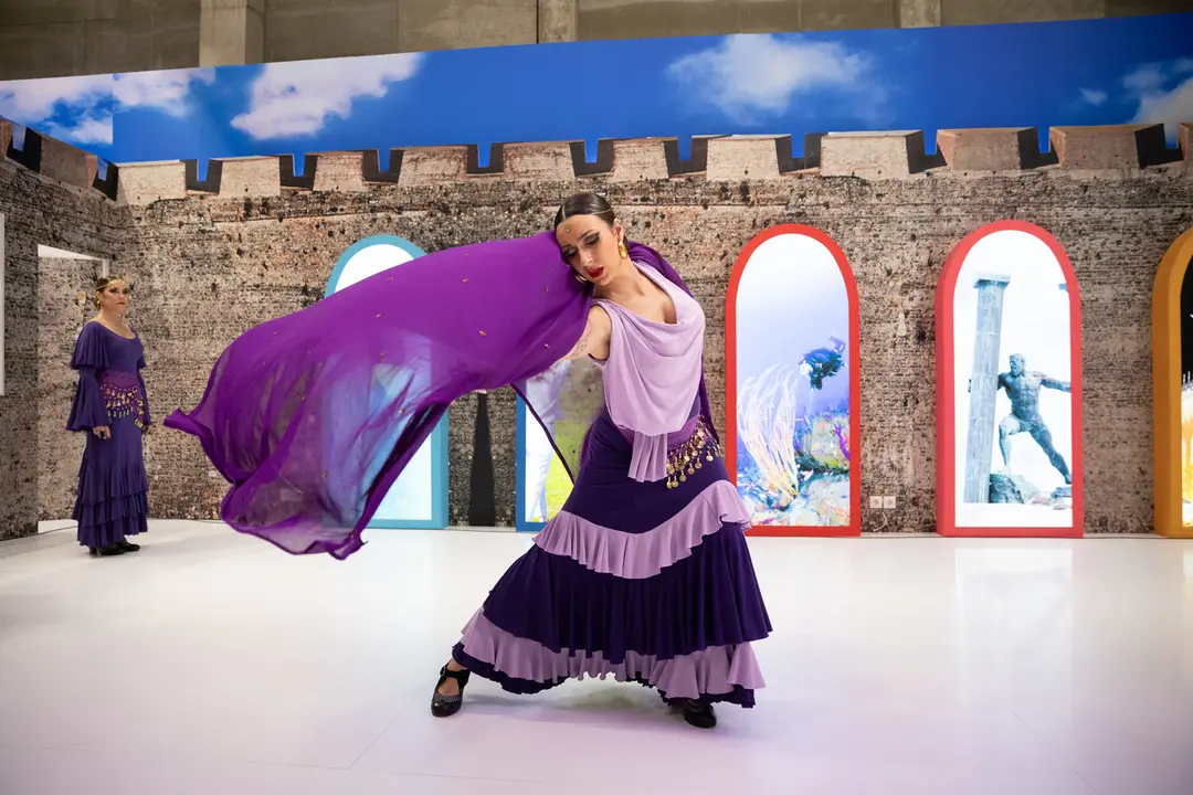 La Escuela de Danza Mar&iacute;a Jos&eacute; Lesmes presenta en FITUR el espect&aacute;culo "la magia de una civilizaci&oacute;n milenaria&rdquo;
