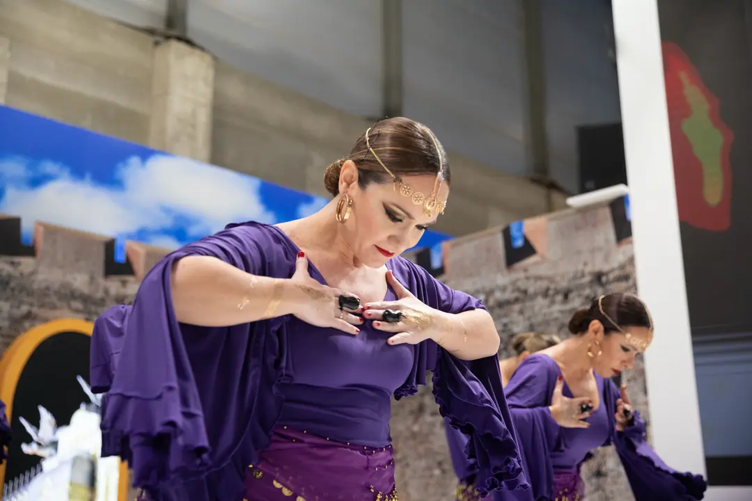 La Escuela de Danza Mar&iacute;a Jos&eacute; Lesmes presenta en FITUR el espect&aacute;culo "la magia de una civilizaci&oacute;n milenaria&rdquo;