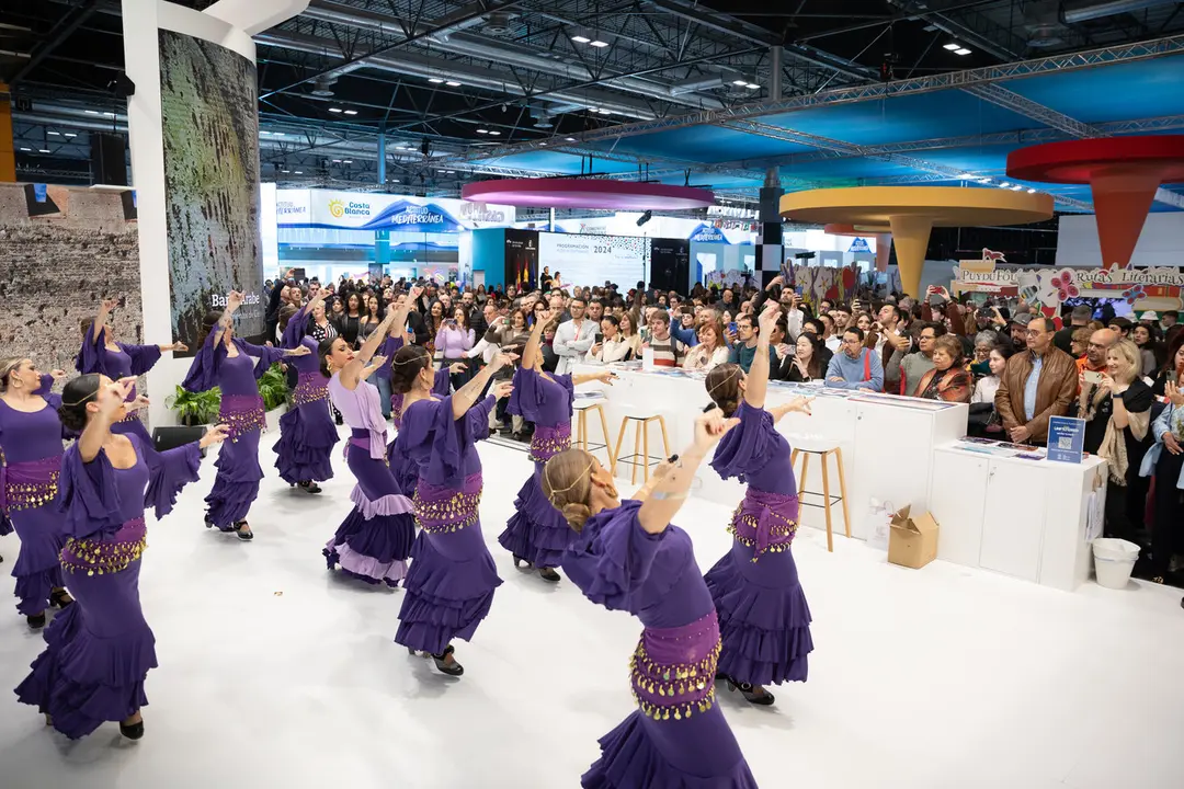 La Escuela de Danza Mar&iacute;a Jos&eacute; Lesmes presenta en FITUR el espect&aacute;culo "la magia de una civilizaci&oacute;n milenaria&rdquo;