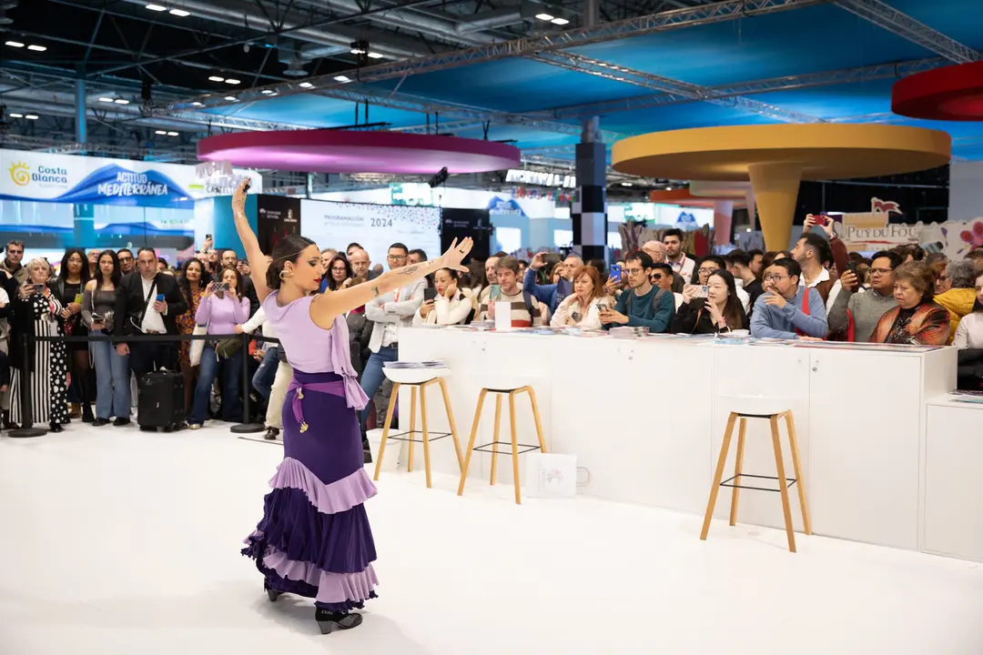 La Escuela de Danza Mar&iacute;a Jos&eacute; Lesmes presenta en FITUR el espect&aacute;culo "la magia de una civilizaci&oacute;n milenaria&rdquo;