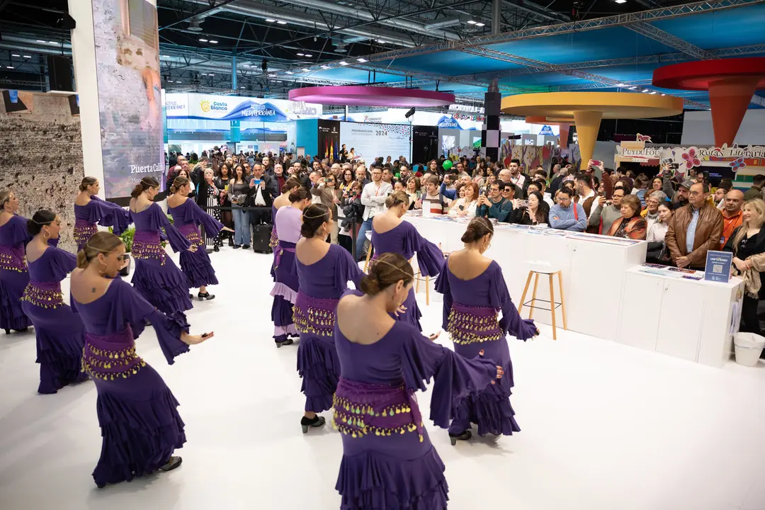 La Escuela de Danza Mar&iacute;a Jos&eacute; Lesmes presenta en FITUR el espect&aacute;culo "la magia de una civilizaci&oacute;n milenaria&rdquo;