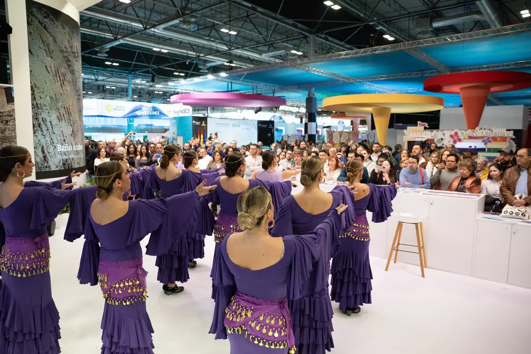 La Escuela de Danza Mar&iacute;a Jos&eacute; Lesmes presenta en FITUR el espect&aacute;culo "la magia de una civilizaci&oacute;n milenaria&rdquo;