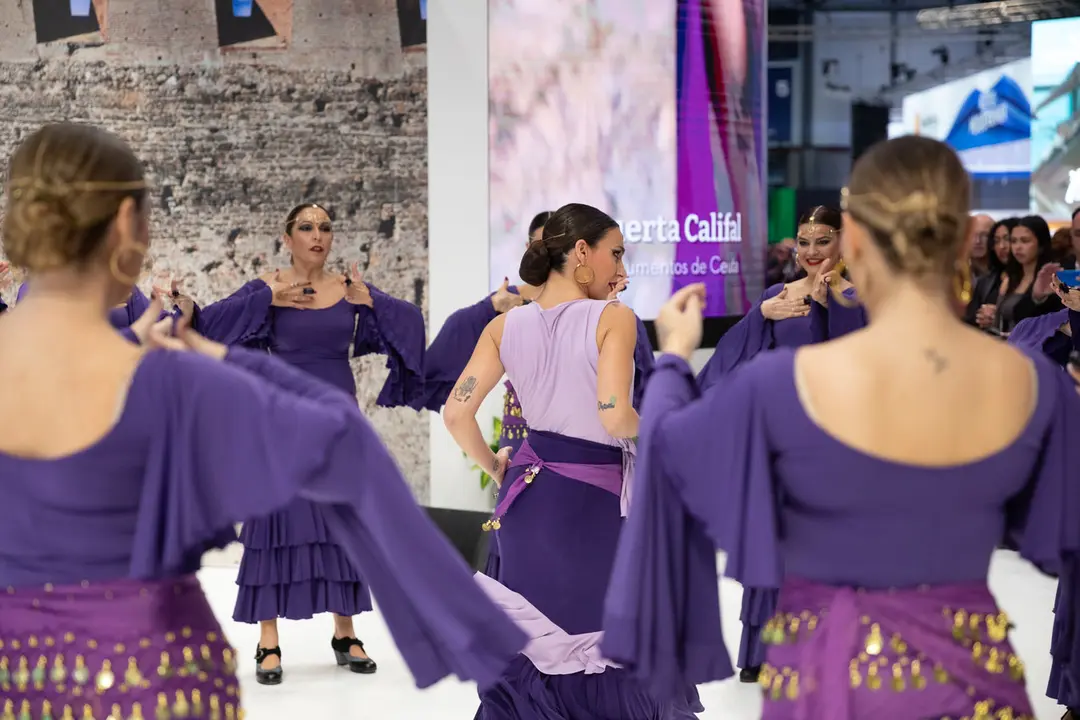 La Escuela de Danza Mar&iacute;a Jos&eacute; Lesmes presenta en FITUR el espect&aacute;culo "la magia de una civilizaci&oacute;n milenaria&rdquo;