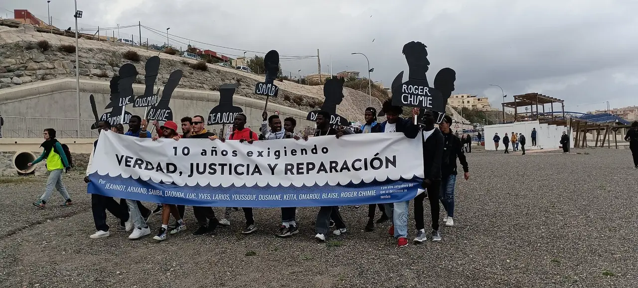 Diez a&ntilde;os de la tragedia del Tarajal