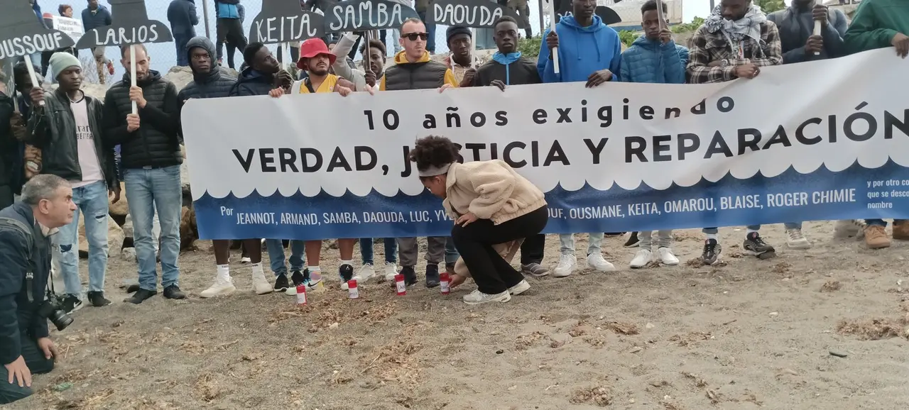 Diez a&ntilde;os de la tragedia del Tarajal