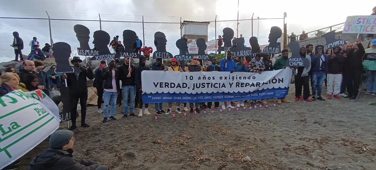 Diez a&ntilde;os de la tragedia del Tarajal