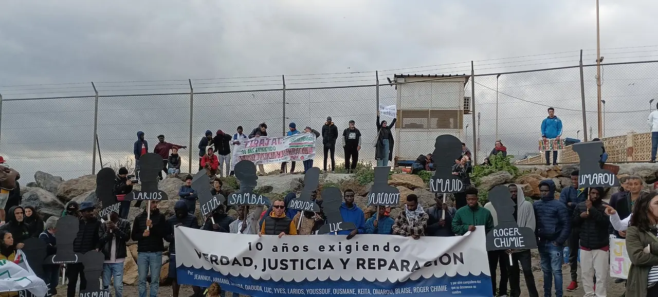 Diez a&ntilde;os de la tragedia del Tarajal