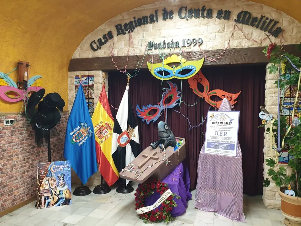 &laquo;Velatorio de la Caballa&raquo;, en la Casa Regional de Ceuta en Melilla
