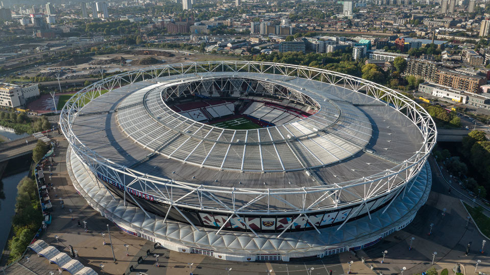 London Stadium, sede del España-Colombia de este viernes