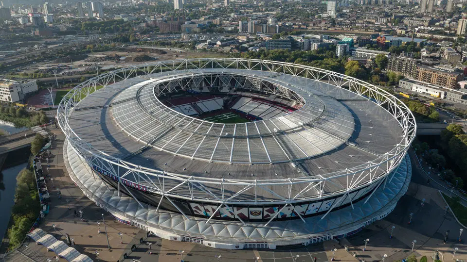 London Stadium, sede del Espa&ntilde;a-Colombia de este viernes