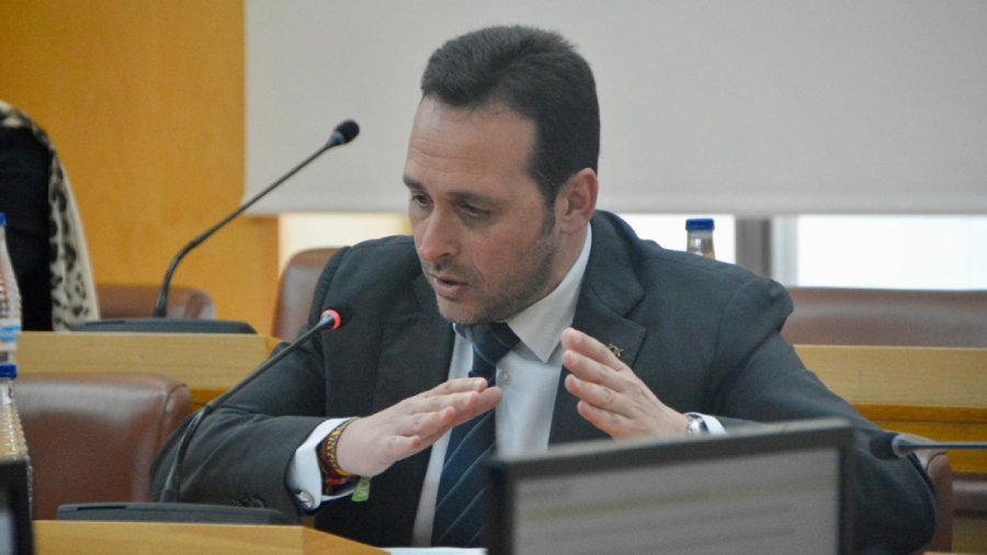  Juan Sergio Redondo, presidente y portavoz de VOX/ Castillo 