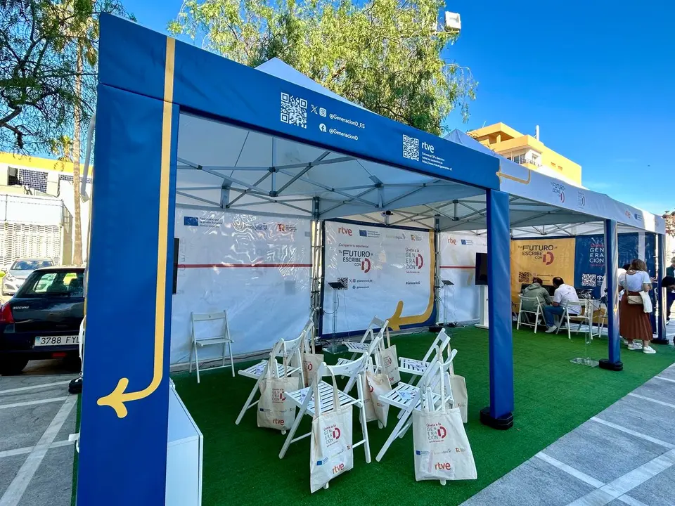 RTVE llega a Ceuta con el programa "Generaci&oacute;n D" situado en la Plaza de &Aacute;frica
