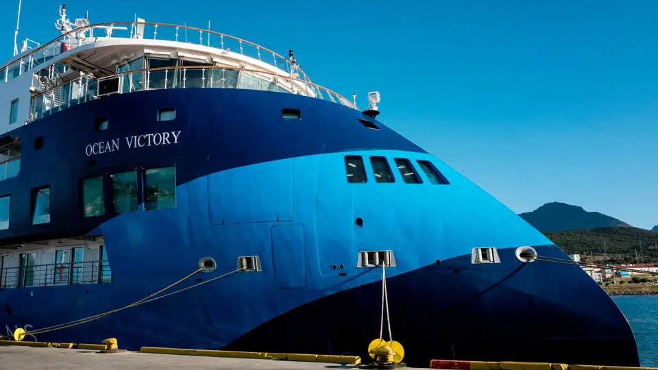 El buque Ocean Victory (ALMA CRUCEROS)