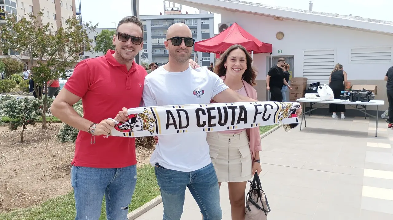 Fan zone AD Ceuta Nastic
