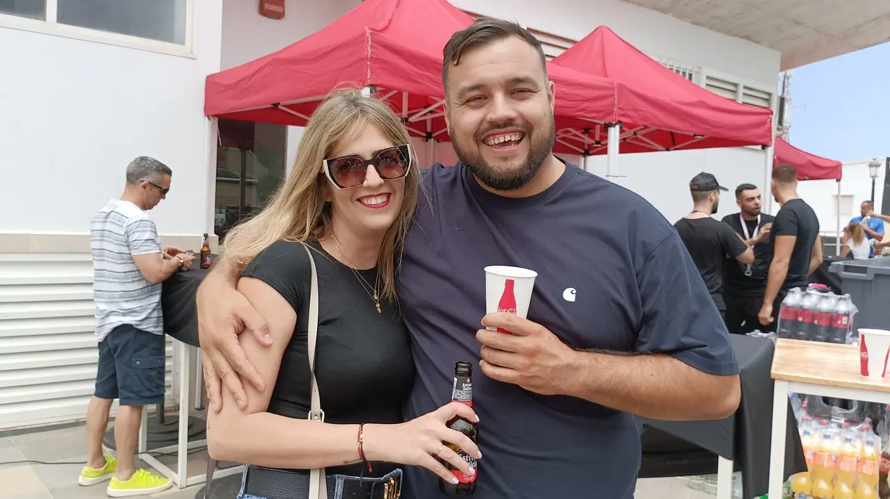 Fan zone AD Ceuta Nastic