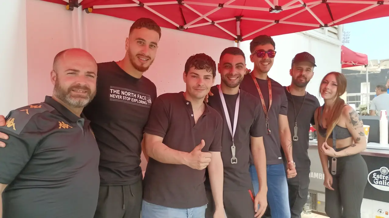 Fan zone AD Ceuta Nastic