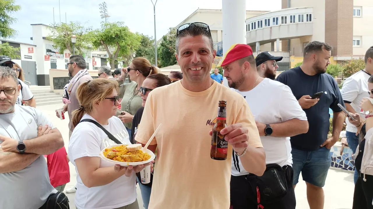 Fan zone AD Ceuta Nastic