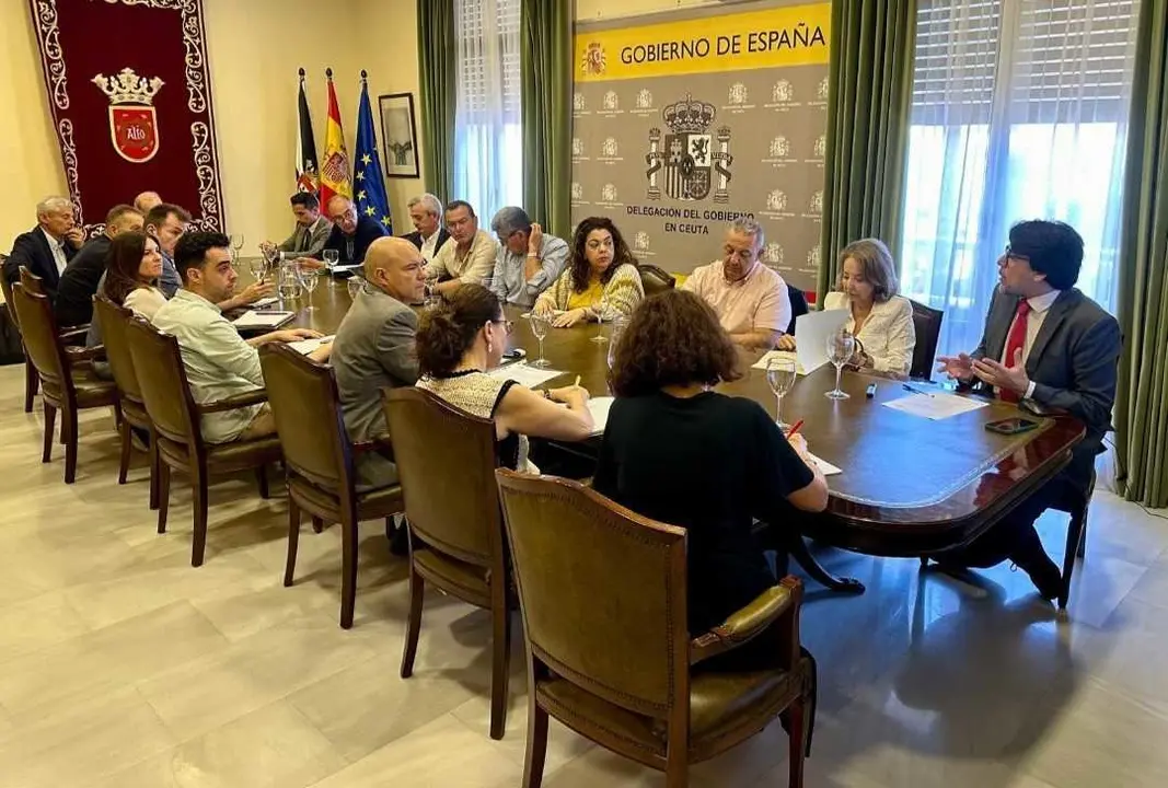 Un momento del encuentro celebrado esta ma&ntilde;ana (CEDIDA)