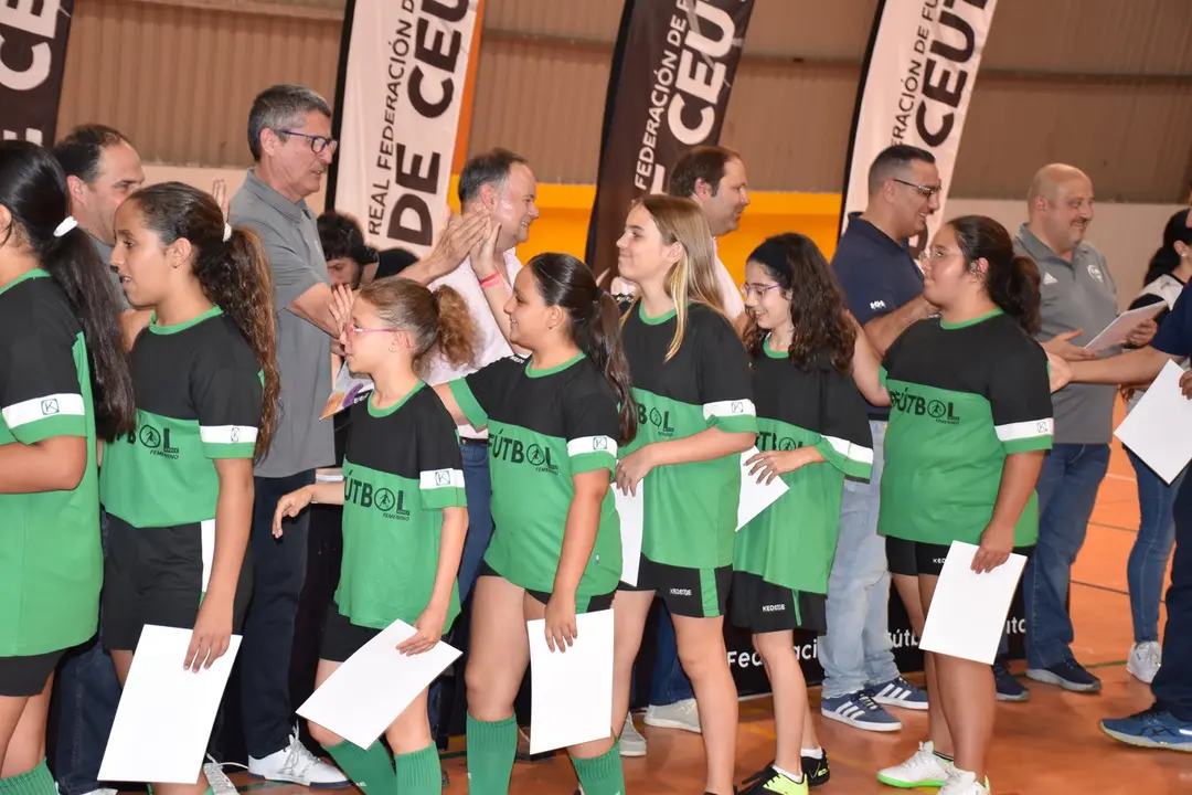 ceremonia de&nbsp;clausura de la Liga Escolar Femenina