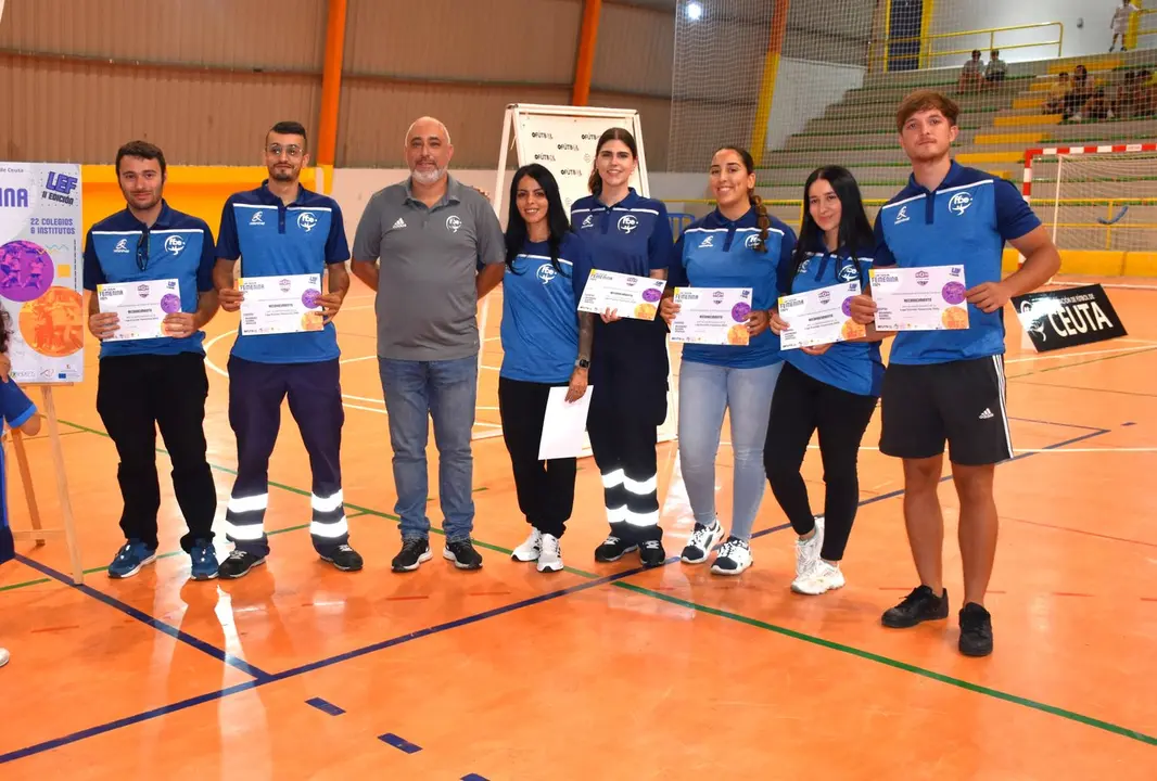 ceremonia de&nbsp;clausura de la Liga Escolar Femenina