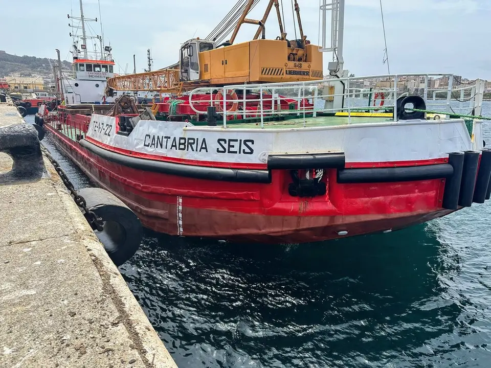 Draga &lsquo;Cantabria Seis&rsquo; (Ceuta Actualidad)