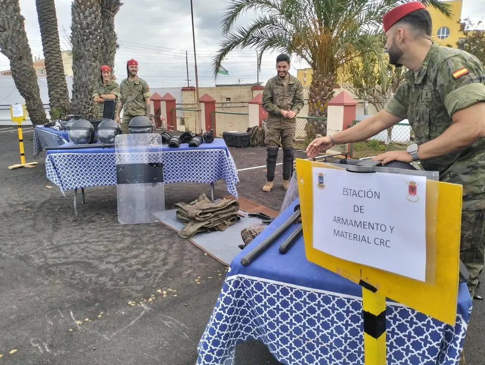 Jornada de puertas abiertas por el CXIII Aniversario de la Creaci&oacute;n de las Fuerzas Regulares