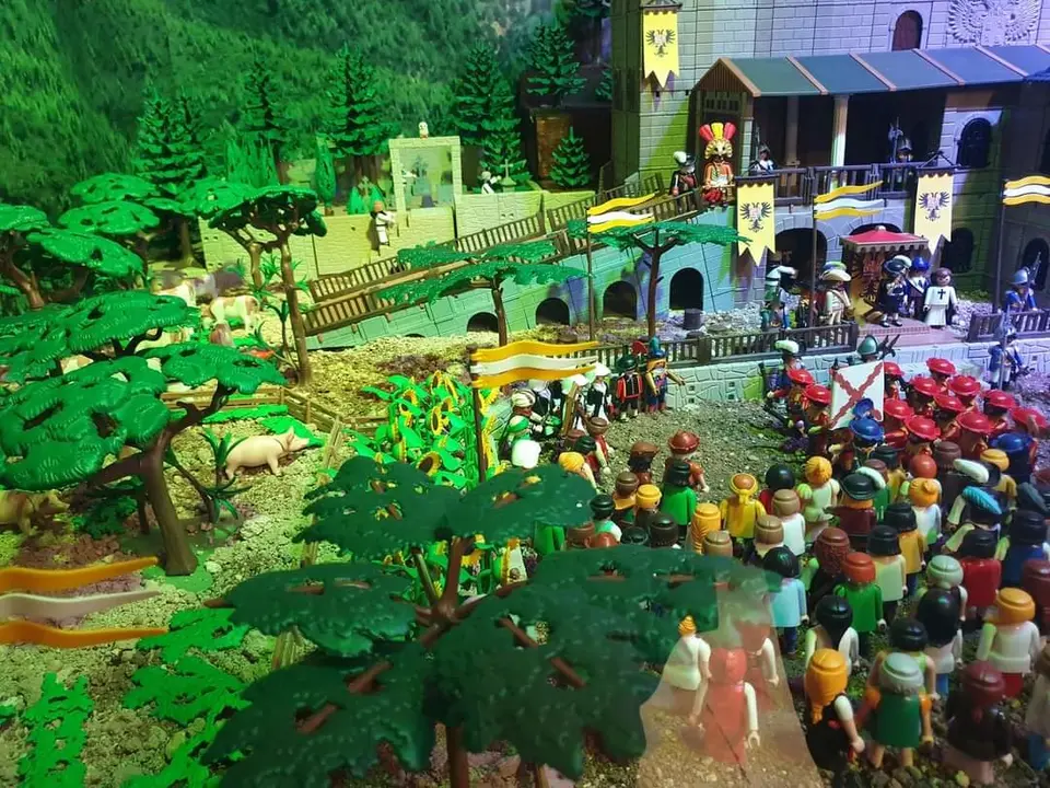 Diorama de la Casa Regional de Ceuta en Melilla