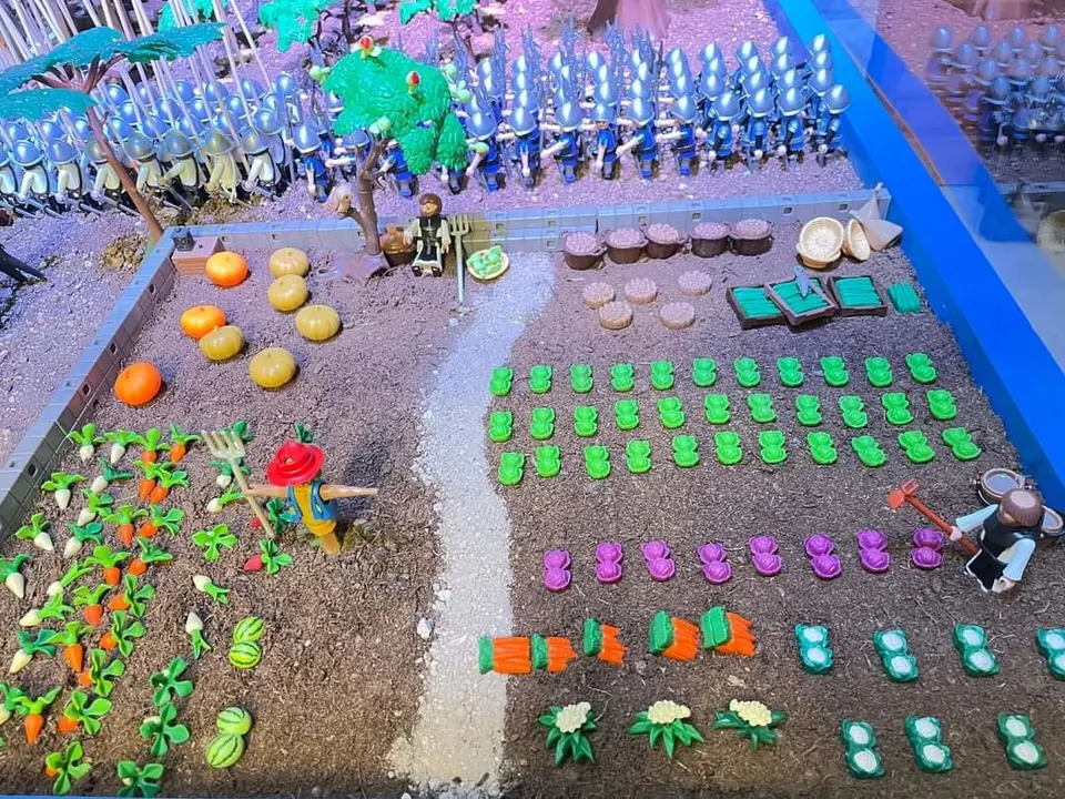 Diorama de la Casa Regional de Ceuta en Melilla