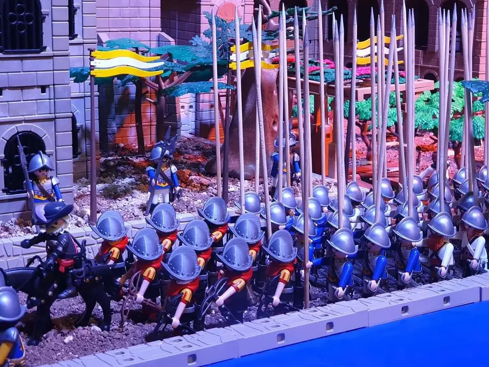 Diorama de la Casa Regional de Ceuta en Melilla