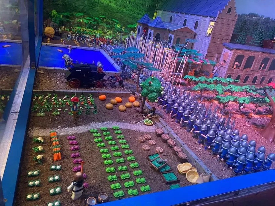 Diorama de la Casa Regional de Ceuta en Melilla