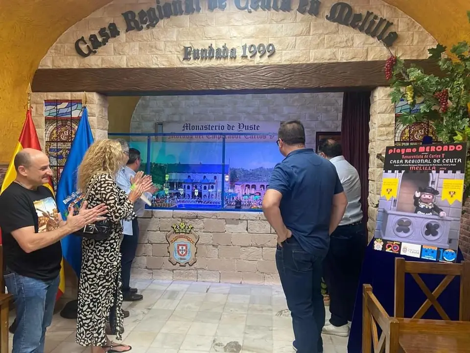Diorama de la Casa Regional de Ceuta en Melilla