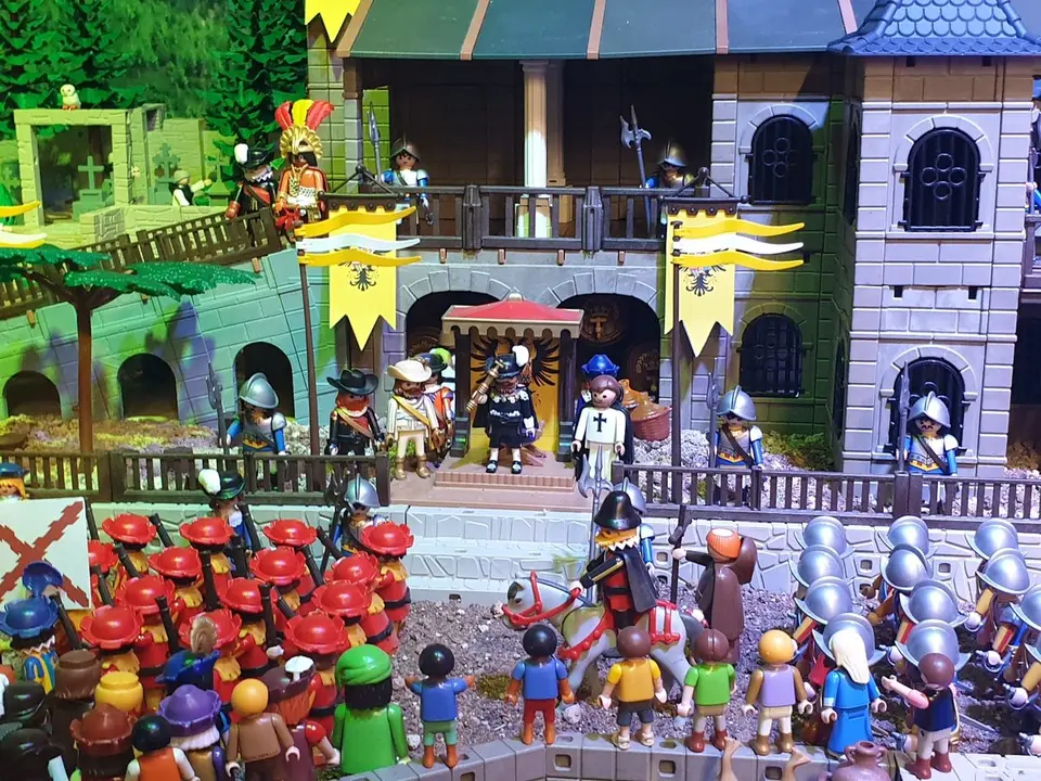Diorama de la Casa Regional de Ceuta en Melilla