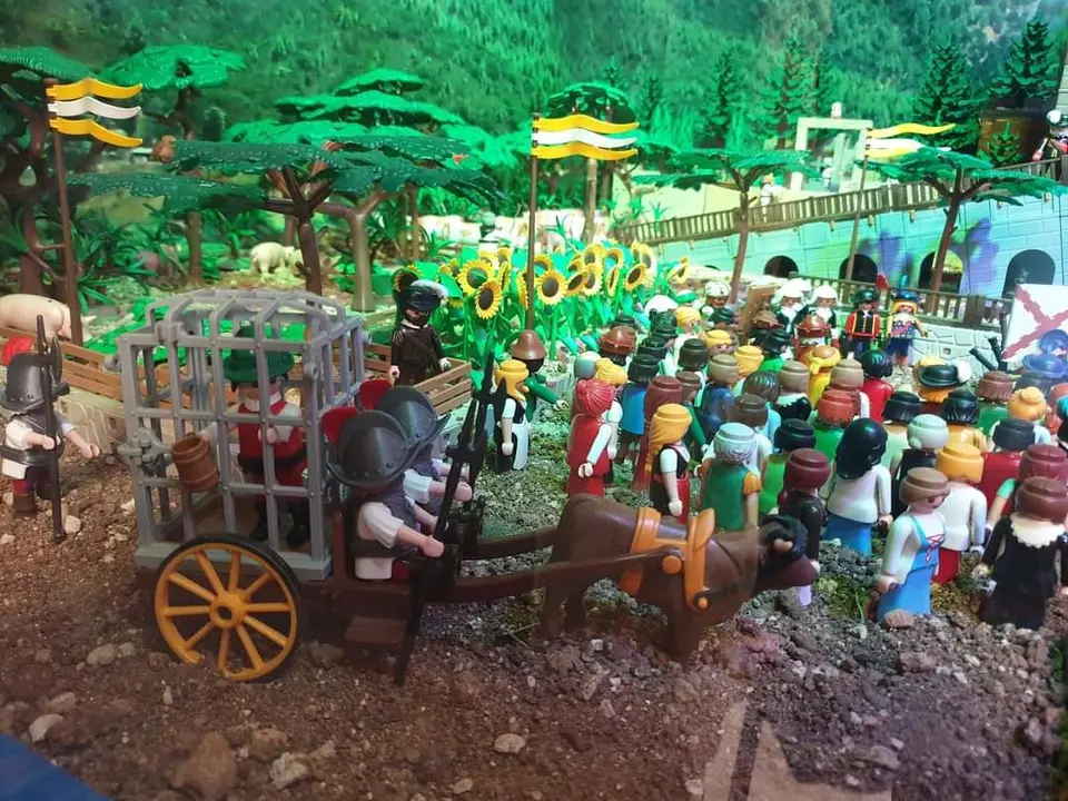 Diorama de la Casa Regional de Ceuta en Melilla