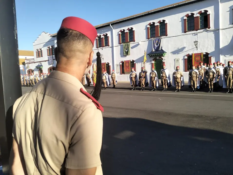 Acto castrense en Gonz&aacute;lez Tablas