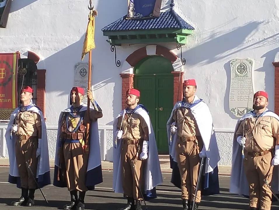 Acto castrense en Gonz&aacute;lez Tablas