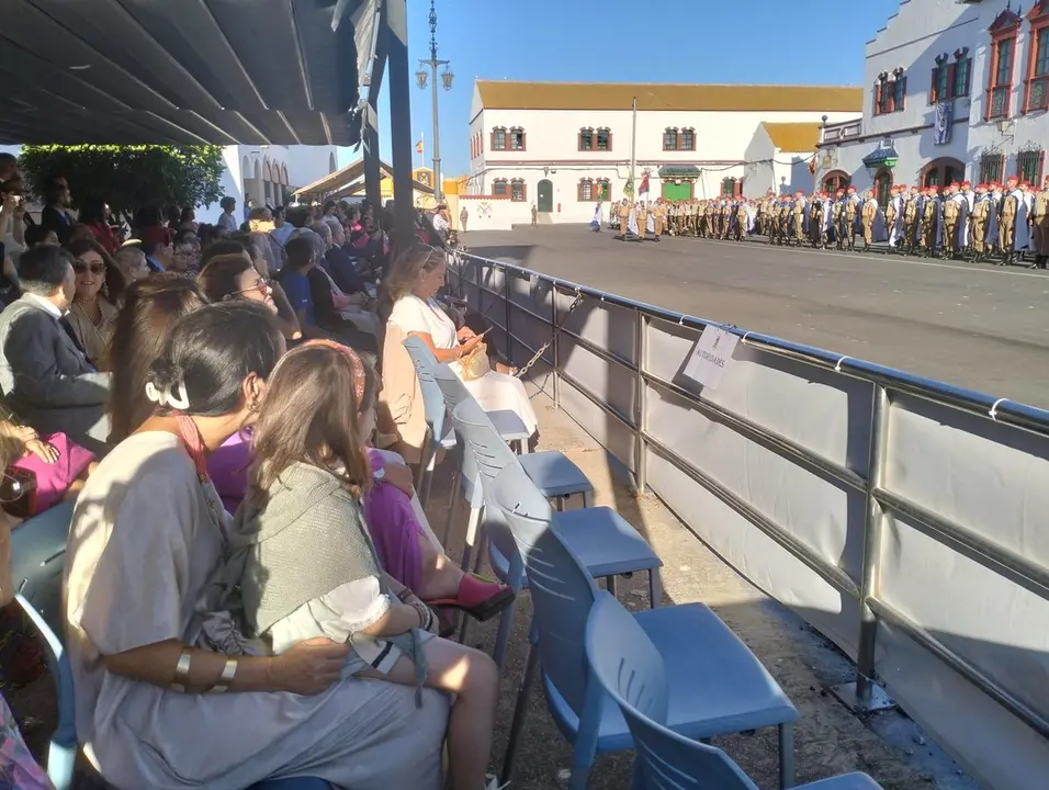 Acto castrense en Gonz&aacute;lez Tablas